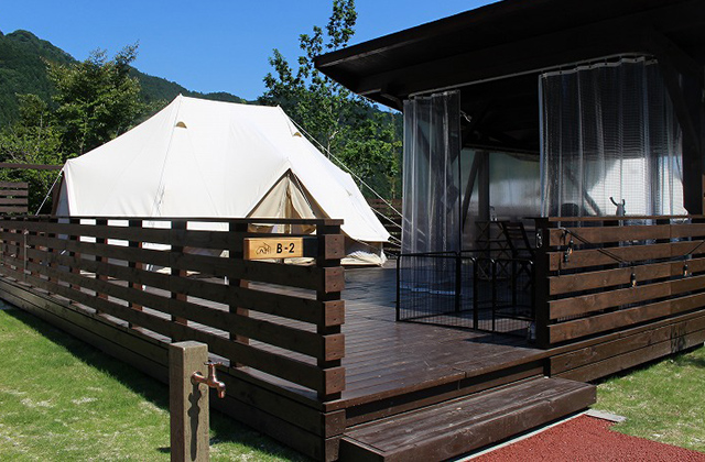 グランピング外観