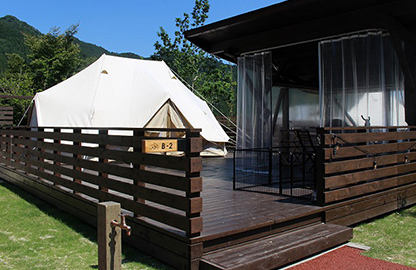 グランピング外観
